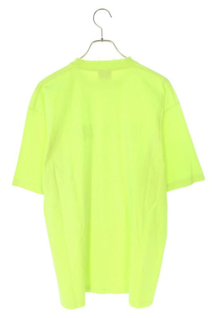 Balenciaga 651795 Tnvl1 Destroyed Oversized Logo Crack T-shirt Men's XXS