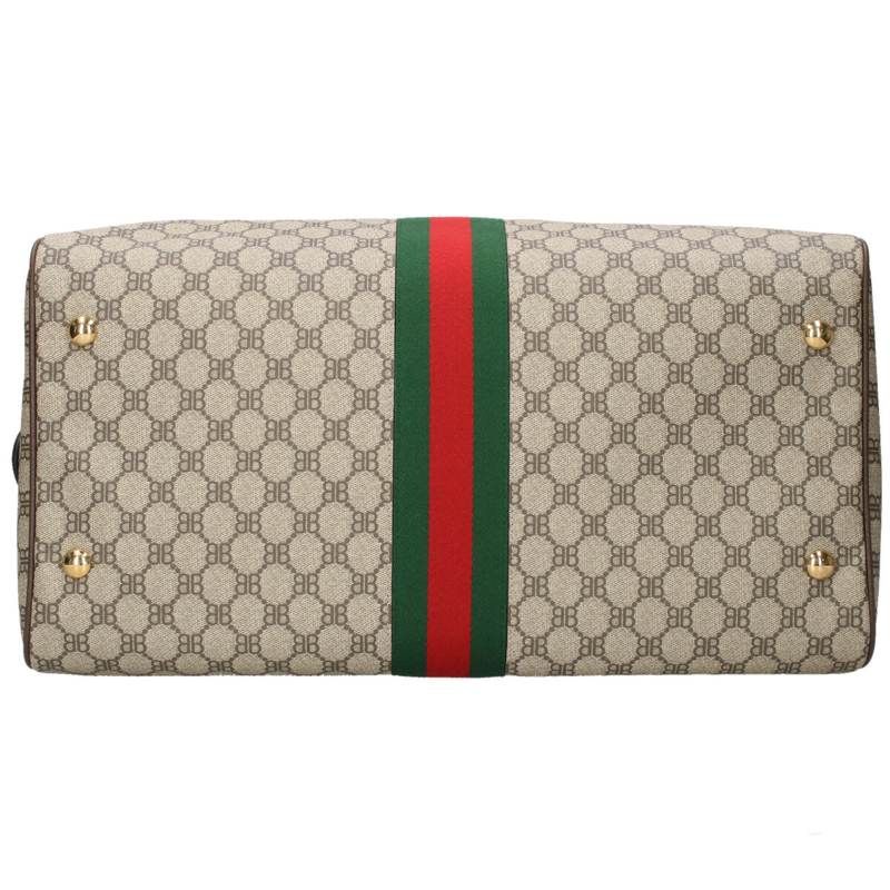 Balenciaga X Gucci 680124 The Hacker Graffiti Medium Duffel Bag BB Allover