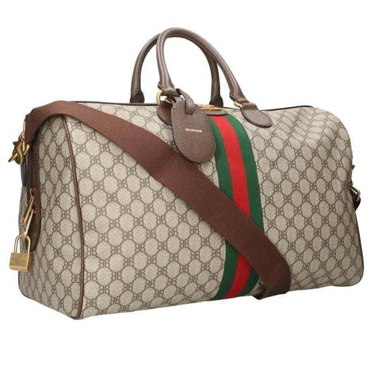 Balenciaga X Gucci 680124 The Hacker Graffiti Medium Duffel Bag BB Allover