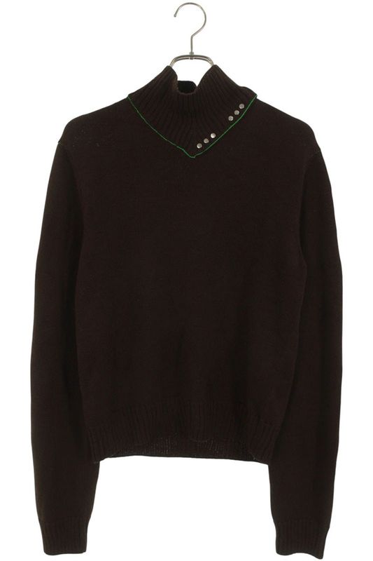 Bottega Veneta 656254 V0s80 High Neck Lamb Wool Knit Men's M