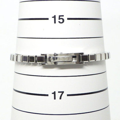 Gucci Watch G Mini 102 Square Pave Diamond Dial SS Quartz Analog