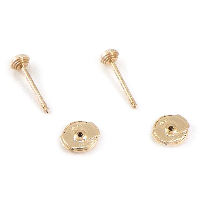 Cartier Earrings D'amour XS Diamants Légers B8301214 Diamond 0.08ct 18k Pink