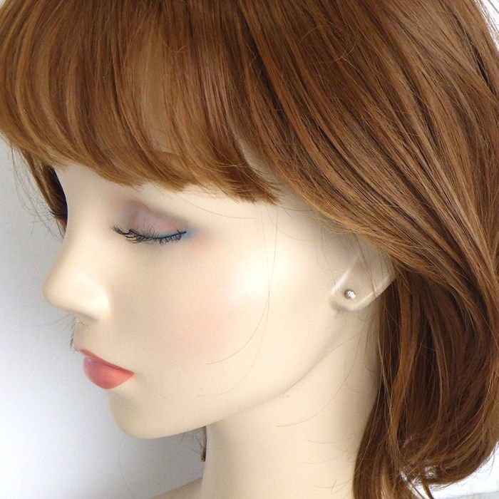 Cartier Earrings D'amour XS Diamants Légers B8301214 Diamond 0.08ct 18k Pink