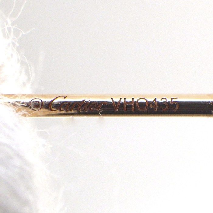 Cartier Earrings D'amour XS Diamants Légers B8301214 Diamond 0.08ct 18k Pink