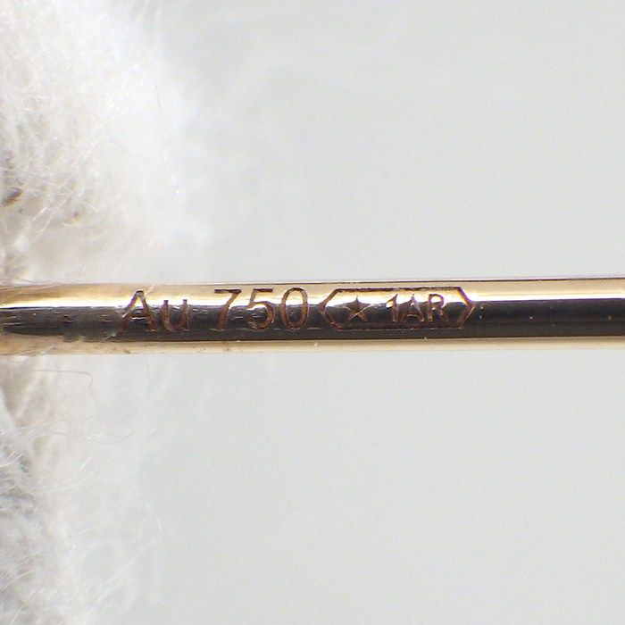 Cartier Earrings D'amour XS Diamants Légers B8301214 Diamond 0.08ct 18k Pink