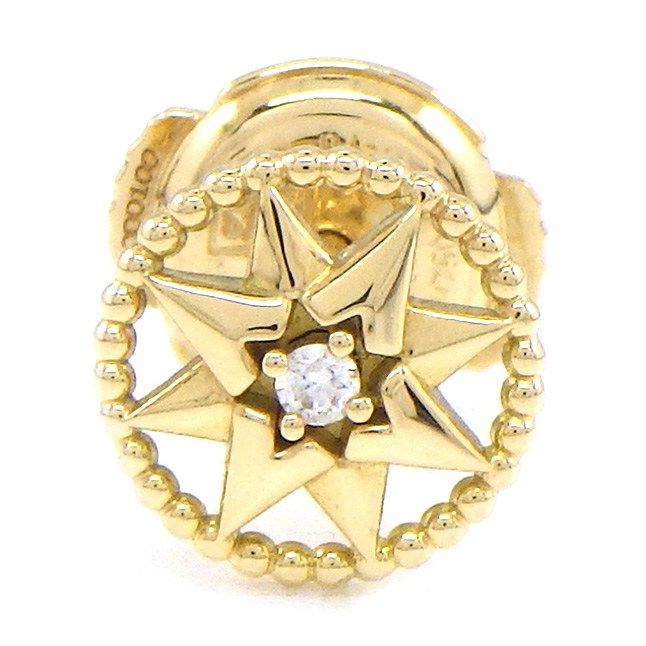 Christian Dior Earrings Rose Devan Small Jrdv95083_0000 Star Circle Round 1