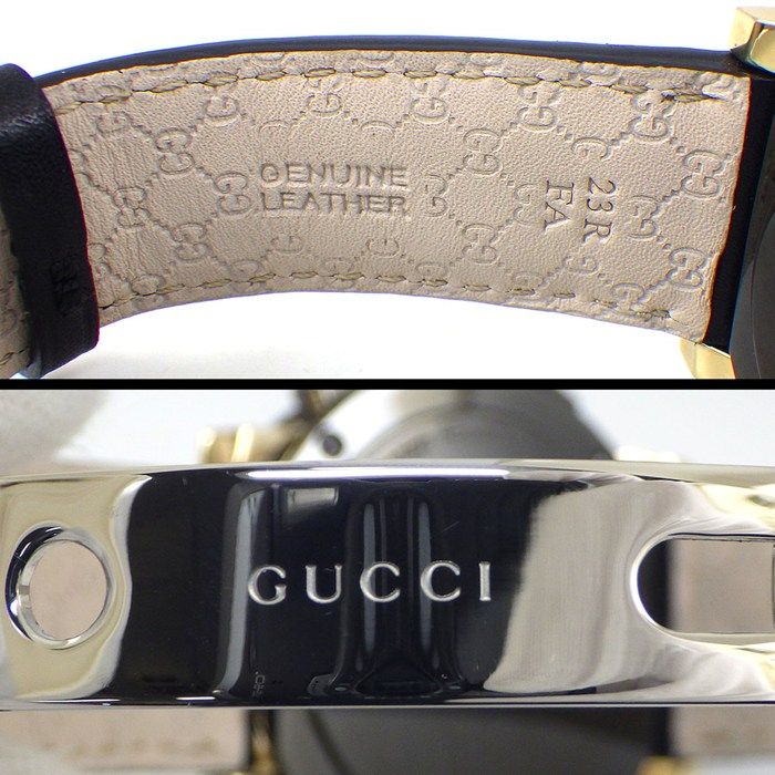 Gucci Watch G Chrono 101.2 Black Dial Chronograph Small Second Luminescent