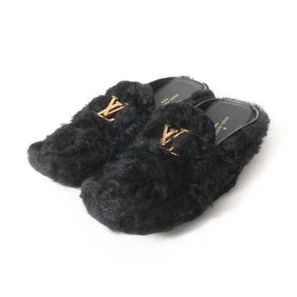 Louis Vuitton Sandals Size 9 LV Logo Fur Sandals Shoes Made in Italy 20251124