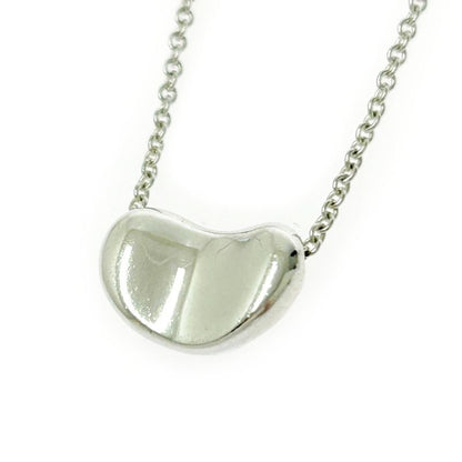 Tiffany & Co Tiffany & Co Silver Elsa Peretti Bean Necklace 2.9g 925 Engraved