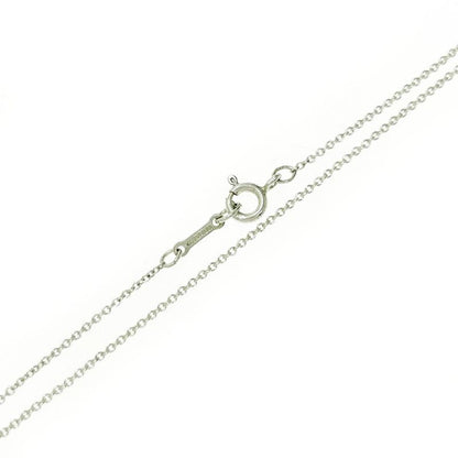 Tiffany & Co Tiffany & Co Silver Elsa Peretti Bean Necklace 2.9g 925 Engraved