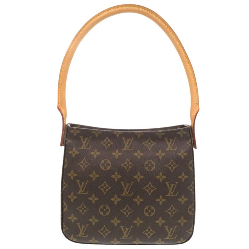 Louis Vuitton Looping MM Monogram M51146 Brown Shoulder Bag LV 1011 Louis