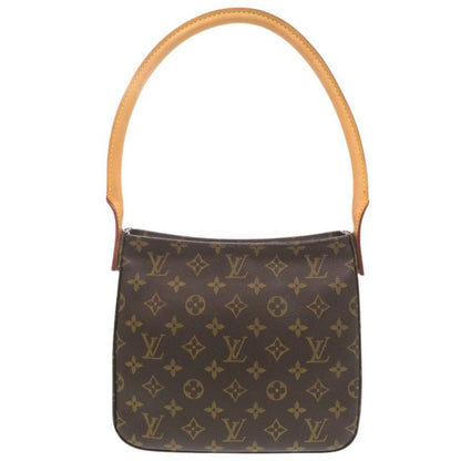 Louis Vuitton Looping MM Monogram M51146 Brown Shoulder Bag LV 1011 Louis