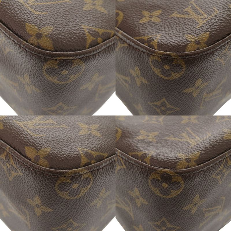 Louis Vuitton Looping MM Monogram M51146 Brown Shoulder Bag LV 1011 Louis