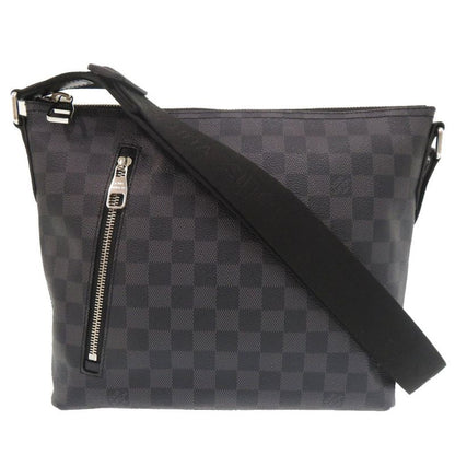 Louis Vuitton Damier Graphite Mick PM N41211 Black Shoulder Bag LV 0502 Louis