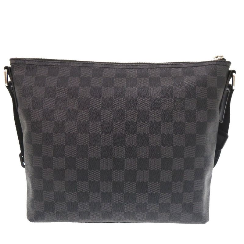 Louis Vuitton Damier Graphite Mick PM N41211 Black Shoulder Bag LV 0502 Louis