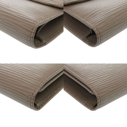 Louis Vuitton Porte Trésor International M6338c Epi Leather Brown Long Wallet