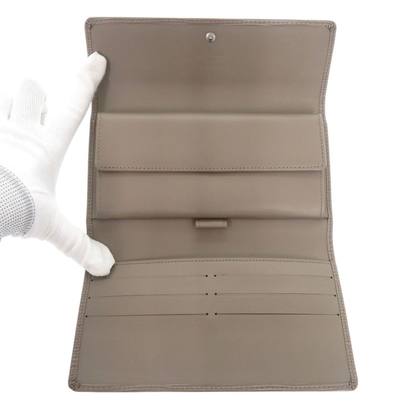 Louis Vuitton Porte Trésor International M6338c Epi Leather Brown Long Wallet