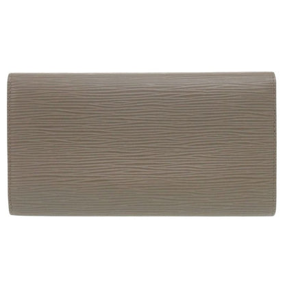 Louis Vuitton Porte Trésor International M6338c Epi Leather Brown Long Wallet