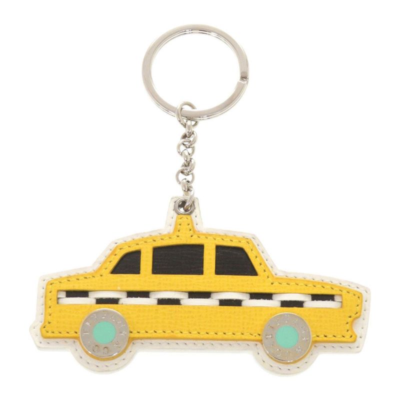 Tiffany & Co Taxi Leather Yellow Key Holder 0607 Tiffany & Co