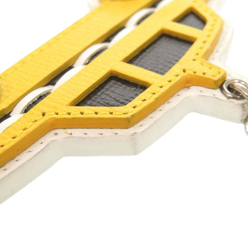 Tiffany & Co Taxi Leather Yellow Key Holder 0607 Tiffany & Co