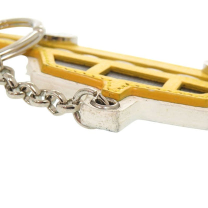 Tiffany & Co Taxi Leather Yellow Key Holder 0607 Tiffany & Co