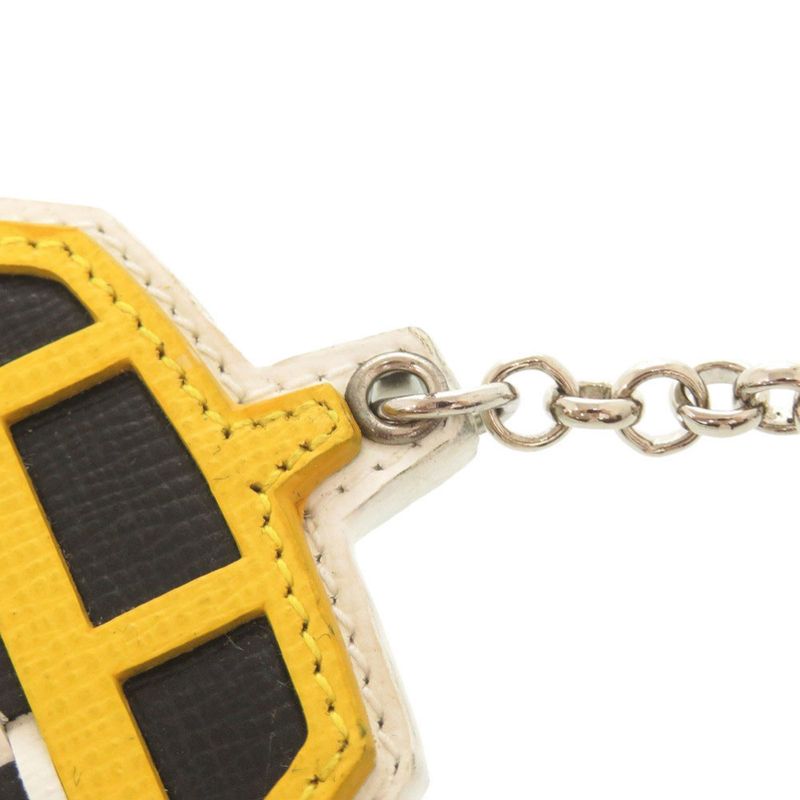 Tiffany & Co Taxi Leather Yellow Key Holder 0607 Tiffany & Co