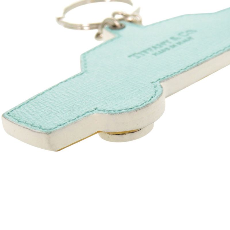 Tiffany & Co Taxi Leather Yellow Key Holder 0607 Tiffany & Co