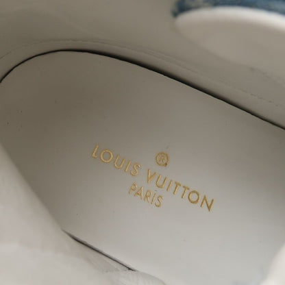 Louis Vuitton Stellar Line Sneakers Size 36.5 High Cut Denim Monogram Made in