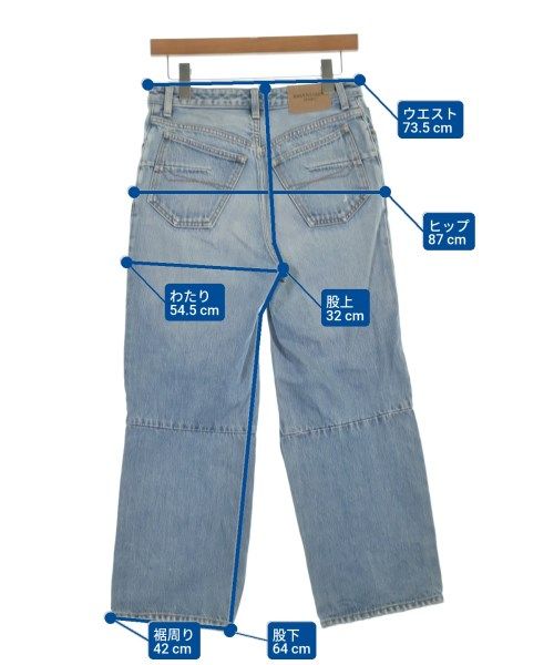 Balenciaga Denim Pants Women's