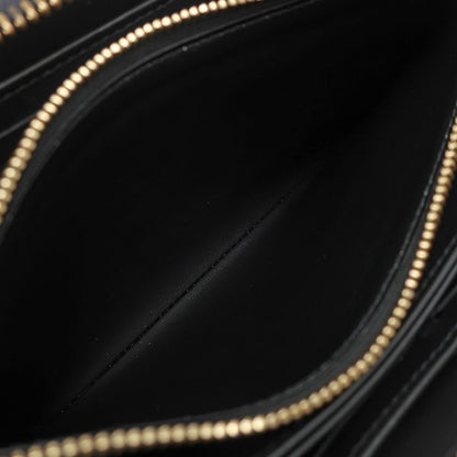 Louis Vuitton Long Wallet Nanogram Zippy Wallet Calf Noir Black Gold Hardware