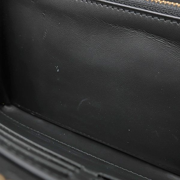 Louis Vuitton Long Wallet Nanogram Zippy Wallet Calf Noir Black Gold Hardware