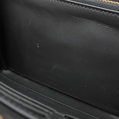 Louis Vuitton Long Wallet Nanogram Zippy Wallet Calf Noir Black Gold Hardware