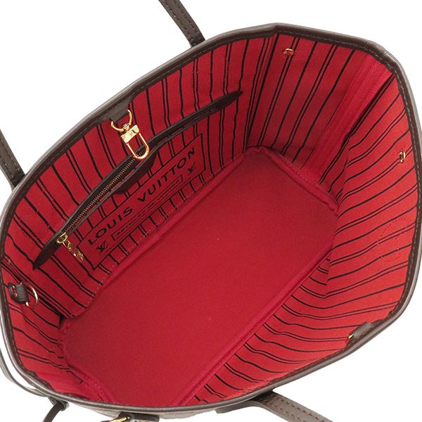 Louis Vuitton Tote Bag Neverfull PM Damier Canvas Damier Ebene Gold Hardware