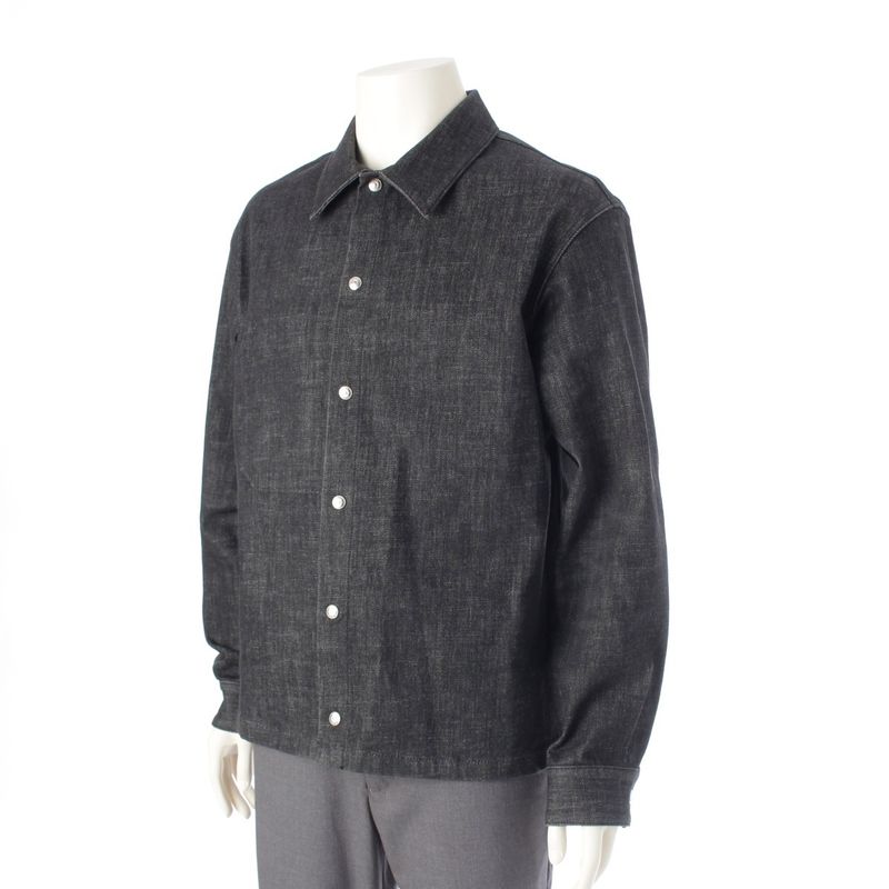 Dior 22ss Oblique Shirt Denim Jacket Outerwear 033d490a291x Gray 46