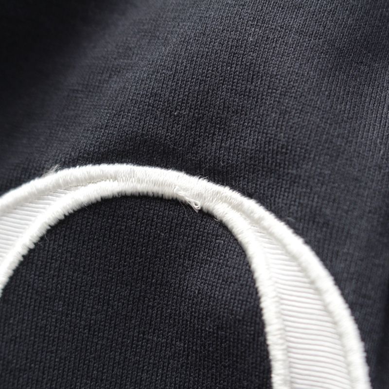 Dior 21ss Embroidery Embroidered Logo Oversize D Short Sleeved Tee Top 183j685a06