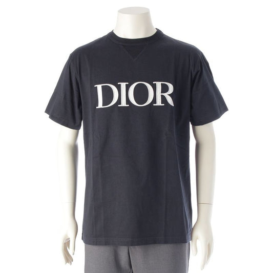 Dior 21ss Embroidery Embroidered Logo Oversize D Short Sleeved Tee Top 183j685a06