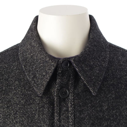 Fendi 23 Wool Ff Logo Jacket Blouson Outer 12cpf-23-3137 Gray 48