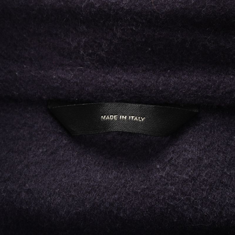 Fendi 23 Wool Ff Logo Jacket Blouson Outer 12cpf-23-3137 Gray 48