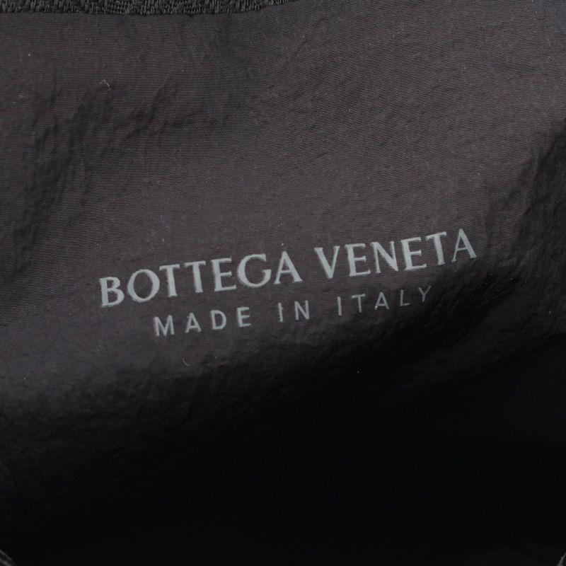 Bottega Veneta Nylon Mesh Waist Pouch Body Bag Black