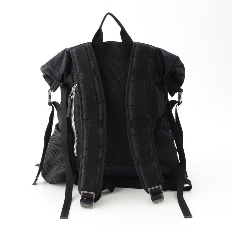 Bottega Veneta Nylon Backpack Daypack 571596 Black
