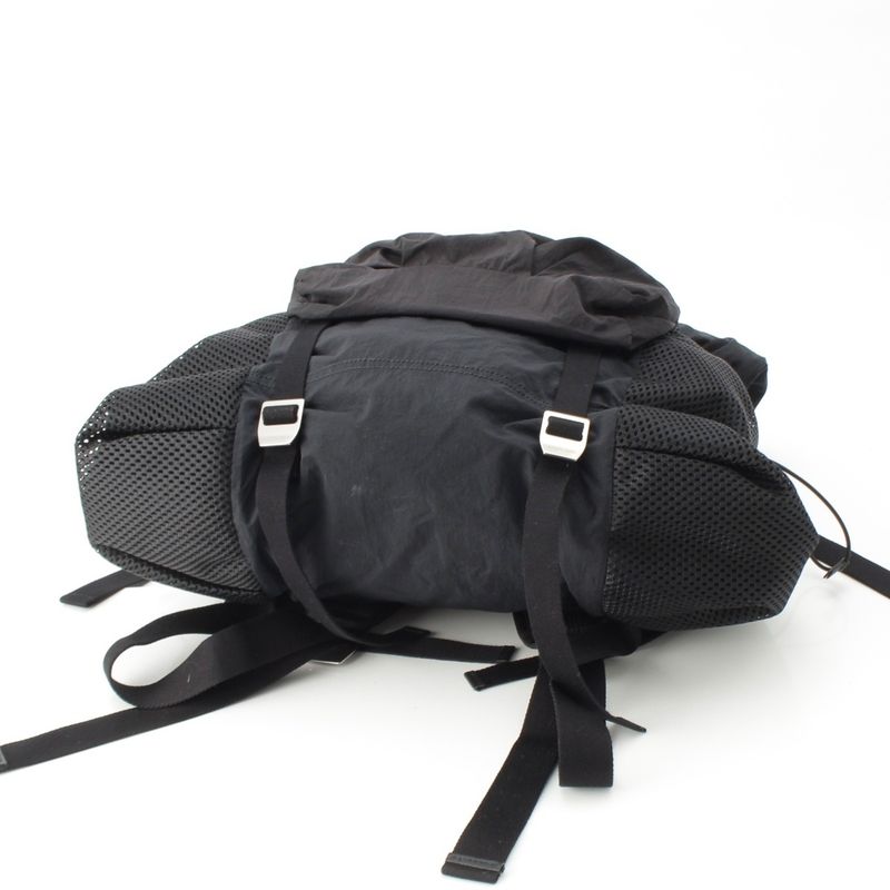 Bottega Veneta Nylon Backpack Daypack 571596 Black