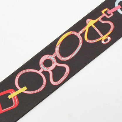 Hermes Do Re Boucles Do Re Boucles Silk Scarf Black
