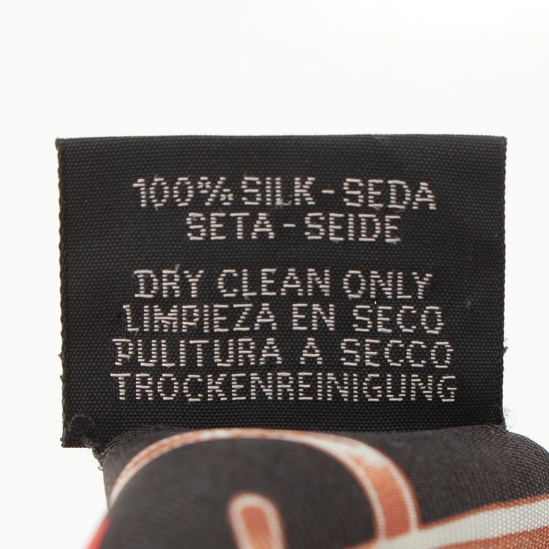 Hermes Do Re Boucles Do Re Boucles Silk Scarf Black