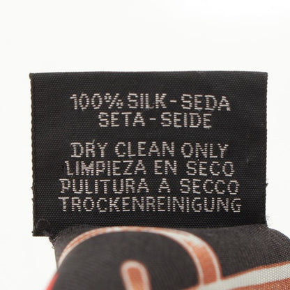 Hermes Do Re Boucles Do Re Boucles Silk Scarf Black