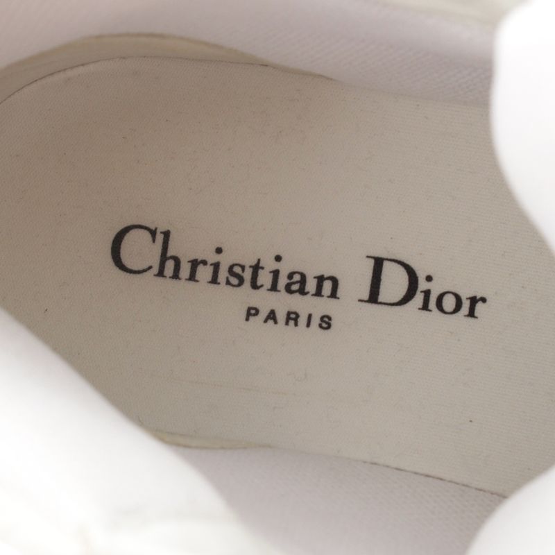 Christian Dior 21 Years High Cut Sneakers Shoes D-Player Kck315nyf White 38