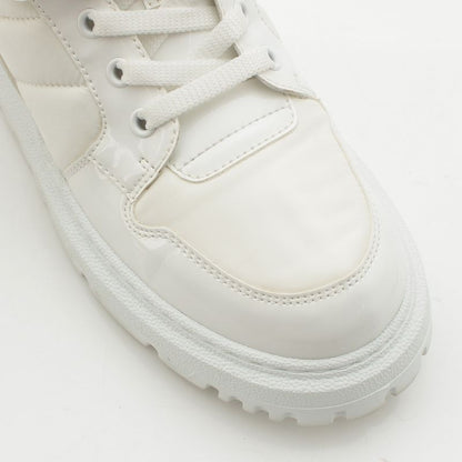 Christian Dior 21 Years High Cut Sneakers Shoes D-Player Kck315nyf White 38