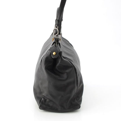 Fendi Peekaboo Kid Calf Leather Large 2way Handbag 8bn210 Black