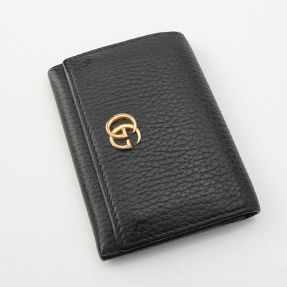 Gucci GG Logo Card Case Business Card Holder 474748 Black