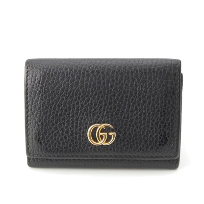 Gucci GG Logo Card Case Business Card Holder 474748 Black