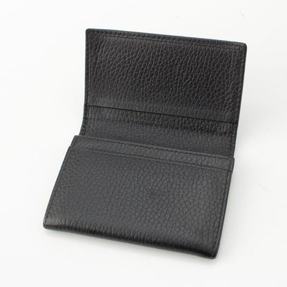 Gucci GG Logo Card Case Business Card Holder 474748 Black